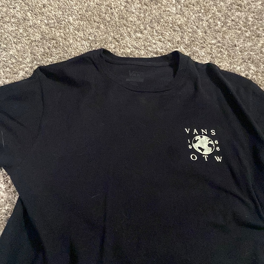 Vans t shirt medium black